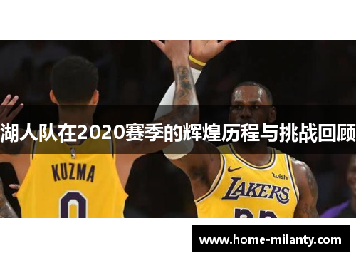 湖人队在2020赛季的辉煌历程与挑战回顾